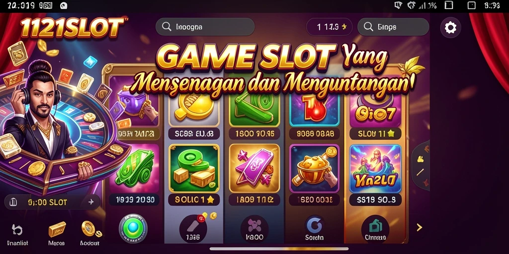 Tampilan gameplay seru di 1121SLOT dengan tema yang menarik.