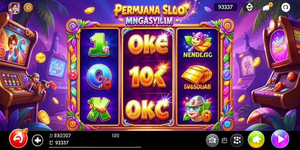 Tampilan gameplay Slot yang mendebarkan di 93337.