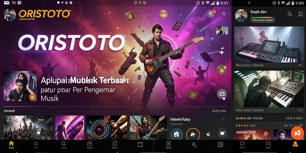 Tampilan gameplay ORISTOTO yang seru dan interaktif.
